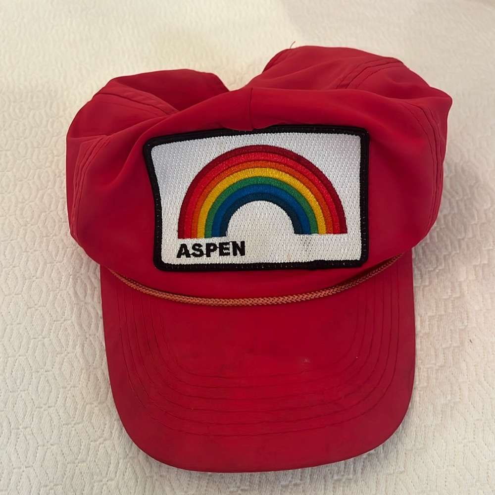Aviator Nation UNISEX SIGNATURE ASPEN VINTAGE NYLON TRUCKER HAT